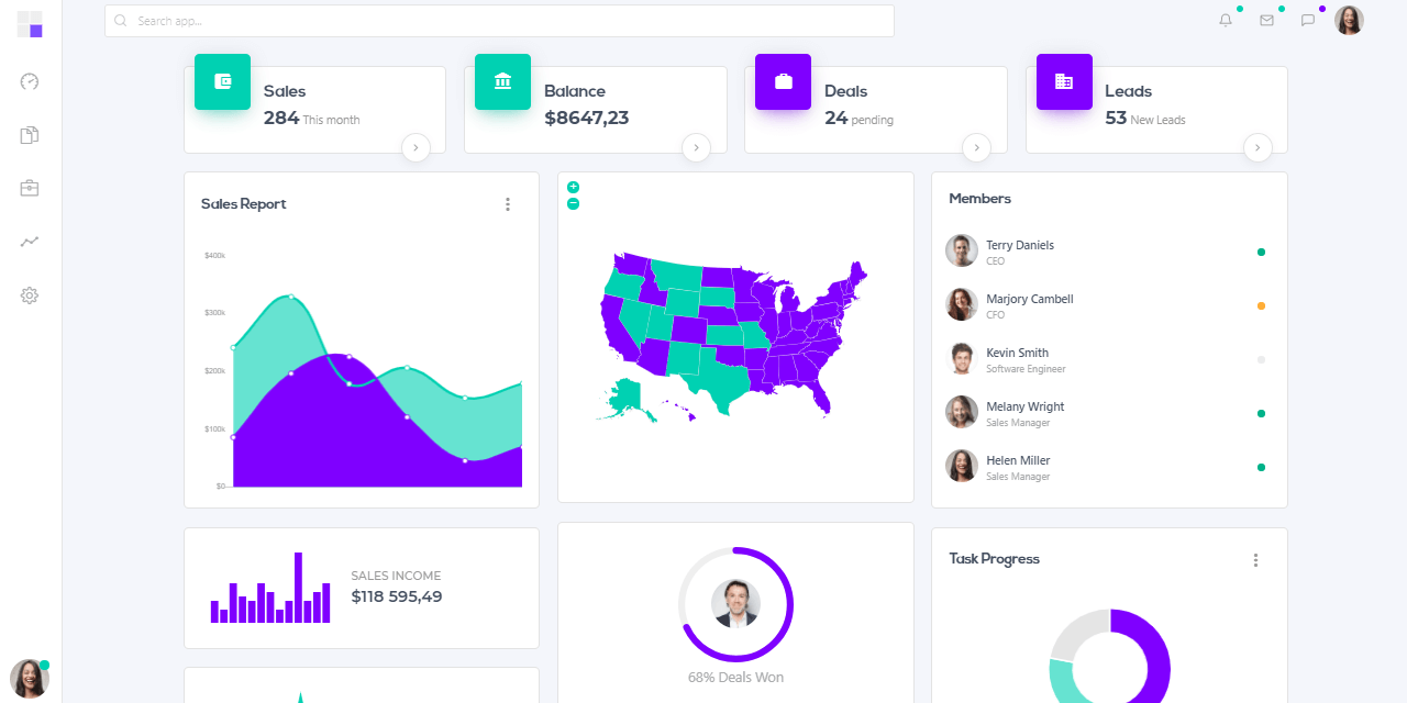 Dashkit - Styled with Bulma Css