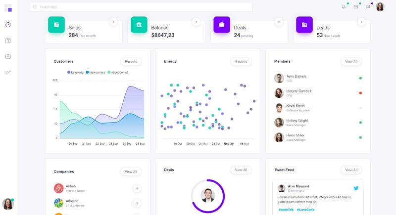 Dashkit - Premium Bulma Dashboard.