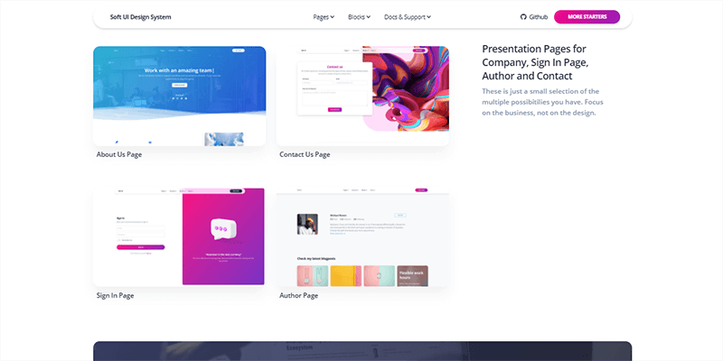 Soft UI Design System - UI Cards.