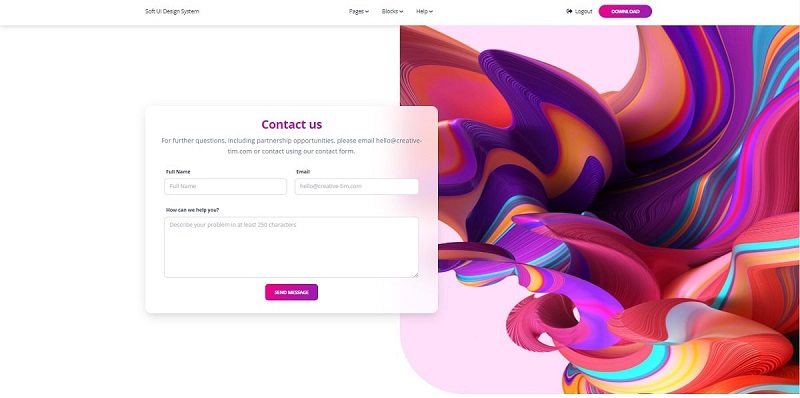 Soft UI Design - Flask 2.x Free Starter